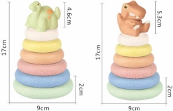 ZIRO soft stacking rings dino