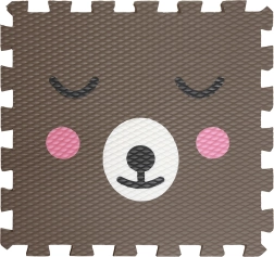 Põrand Minideckfloor Méďa tumepruun