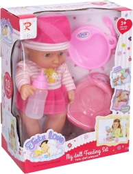 Pissiv beebinukk 30 cm helide ja tarvikutega