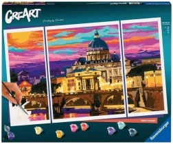 Ravensburger CreArt panorama – Rooma numbrite järgi maalimine