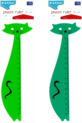 Starpak Cat Ruler 15 cm