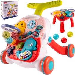 3-ühes käimisraam korvpallirõngaga Dino