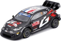 Bburago metallmudel 1:43 Toyota GR Yaris Rally1 Hybrid Ogier kinkekarbis