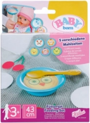 BABY born beebinuku toitmise komplekt – maagilised taldrikud kausi ja lusikaga