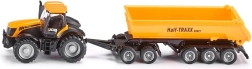 Siku tractor with tipping trailer 1:87
