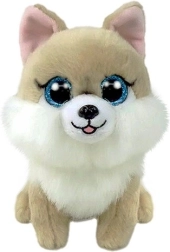 TY helepruun koer-plišš 15 cm