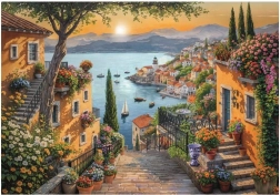 Puzzle Stairs to the Harbor 1500 pieces