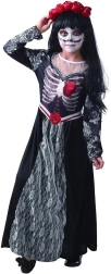 Karnevalikostüüm – Zombie-pruut 130–140 cm