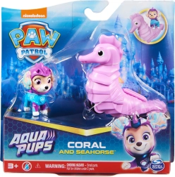 PAW Patrol Aqua Pups – Coral figure and Seahorse vehicle