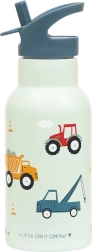 A Little Lovely Company roostevabast terasest joogipudel 350 ml – Sõidukid