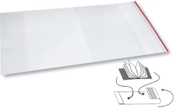 Universaalne isekleepuv ümbris raamatutele ja vihikutele 237 × 450 mm OXYBAG
