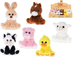 Talu loomad plüüsist 14 cm