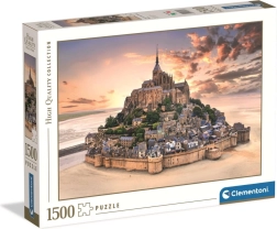 Puzzle 1500 pieces – The Mont Saint-Michel Rising (Clementoni)