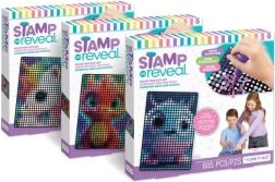 Templimiskomplekt Stamp to Reveal – rahustav täpikunstitöö lastele