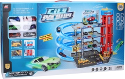 Parkimisjaam 6 metallist autoga 55 × 40 × 44 cm