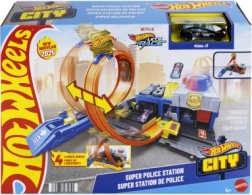 Hot Wheels City super politseijaoskond silmusega