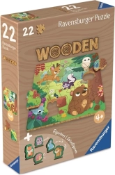 Ravensburger wooden jungle puzzle 22 pieces