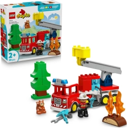 LEGO DUPLO tuletõrjeauto vooliku ja tuletõrjujaga