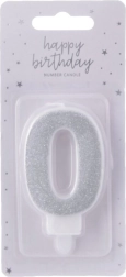 Tordiküünal number 0, hõbedane, 7 cm