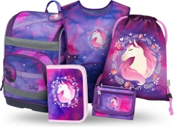 Komplekt BAAGL Zippy Plus Hobune: koolikott, pinal, kott, põll, rahakott