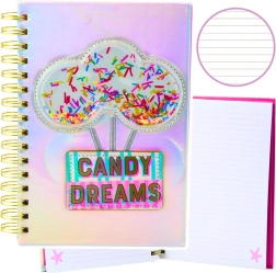 Jooneline märkmik Candy Dreams holograafiline A5
