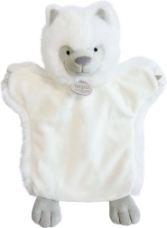 Plüüsist käpiknukk valge hunt 25 cm