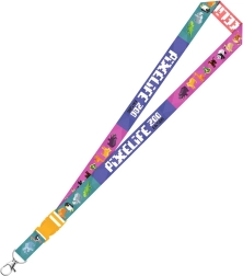 Pixel Zoo keychain
