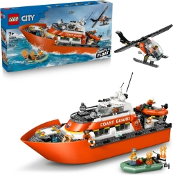 LEGO City rannavalve päästepaat ja helikopter