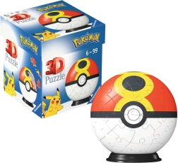 3D puzzleball Pokémon Repeat Ball 54 pieces