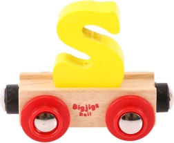 Bigjigs Rail puidust vagun – täht S