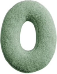Mealini plush letter O green - 1 piece