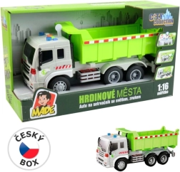 Friction-Powered Truck with Light and Sound