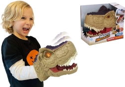 Dinosauruse pea efektidega käele 20 cm