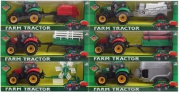 Hõõrdejõul töötav traktor haagisega 29 cm