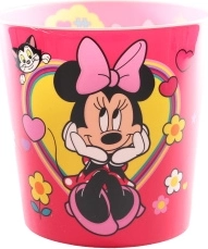 Roosa Minnie Mouse'i prügikast lastele