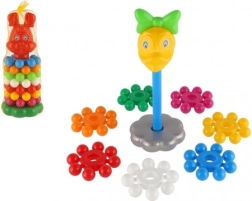 Plastist kokkupandav rõngaspüramiid 26 cm – 3 varianti