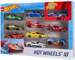 Hot Wheelsi mudelautod 10-pack