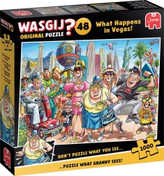 Jumbo Wasgij Original 48: Mis juhtub Vegases! pusle 1000 tükki