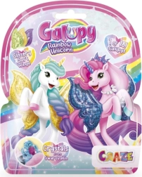 Galupy Rainbow Unicorn kollektsioneeritav tiivulise ja Swarovski kristalliga ükssarviku figuur