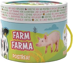 Tähelepanelikkuse kaardimäng FARMA värvimisraamatuga