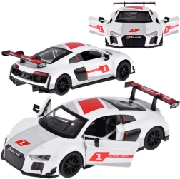 AUDI R8 LMS metallist automudel 1:32 tulede ja helidega