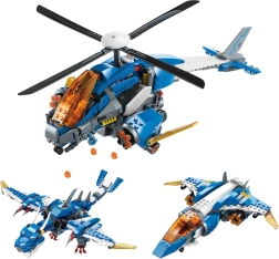 Ehitusklotside komplekt Qman Sky Overlord
