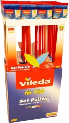 Vileda brush and dustpan set