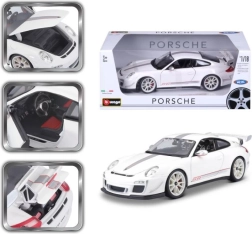 Metallist mudel Porsche 911 GT3 RS 4.0 1:18 – Bburago, valge