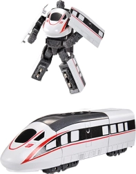 Metallist muudetav kiirrong – valge robot