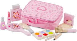 Wooden Makeup Set in a Case