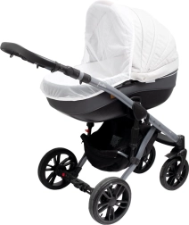 New Baby Basic lapsevankri sääsevõrk, valge