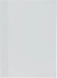 A4 PVC Fastener Folder with Front Pocket – White