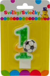 Sünnipäevaküünal number 1 palliga