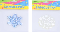Gel Snowflake Stickers